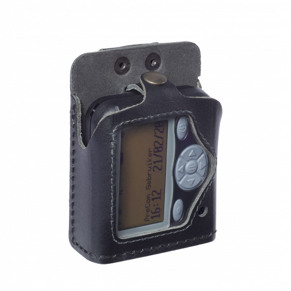 Lederen Riemholster t.b.v. PreCom