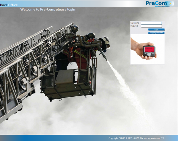 PreCom Backoffice systeem